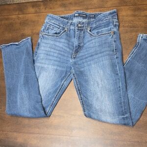 BKE Men's Classic Blue Skinny Jeans